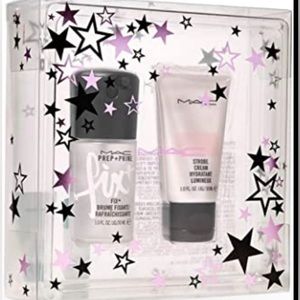MAC STARS OF SKINCARE KIT with prep and prime spray and strobe cream